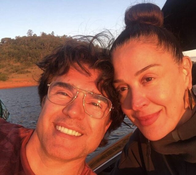 Instagram/@claudiaraia O casal Claudia Raia e Jarbas Homem de Mello, que celebra nove anos de união