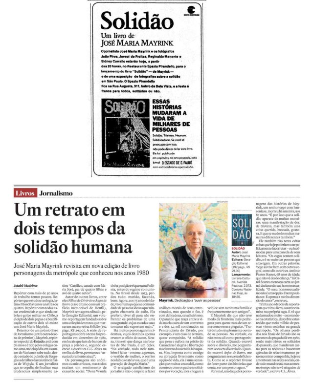 Acervo/Estadão > Estadão - 25/5/1983 e 27/5/2014