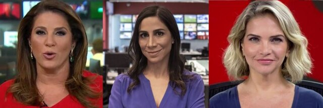 GloboNews As jornalistas Christiane Pelajo, Julia Duailibi, Leila Sterenberg, e mais outros, mudaram de ancoragem no canal pago GloboNews.