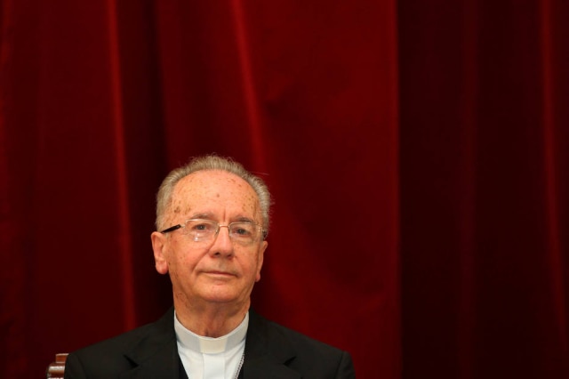 O cardeal Dom Cláudio Hummes durante palestra no auditório do Colégio São Bento, São Paulo, SP. 29/6/2013. 
