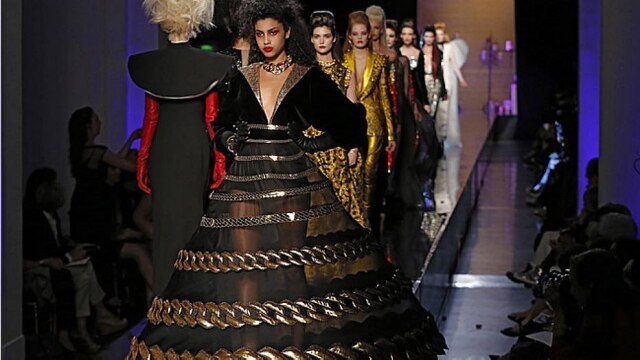 Reuters Jean Paul Gautier recria atmosfera de castelo mal-assombrado
