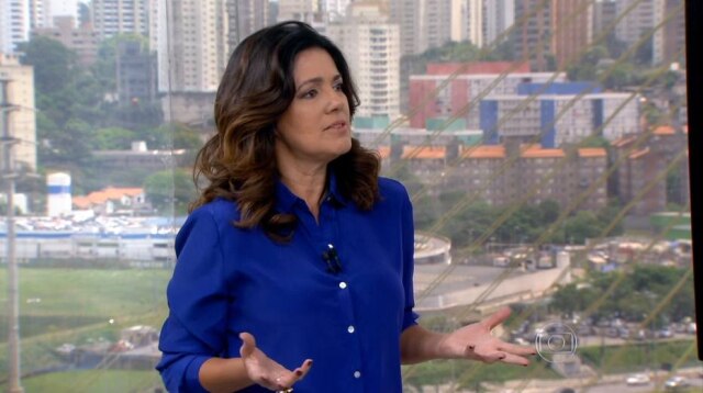 Reprodução do telejornal 'SP1' / Globo A jornalista Mara Luquet anunciou na última sexta-feira, 28, sua saída da Globo para trabalhar como 'garota-propaganda' de um banco.