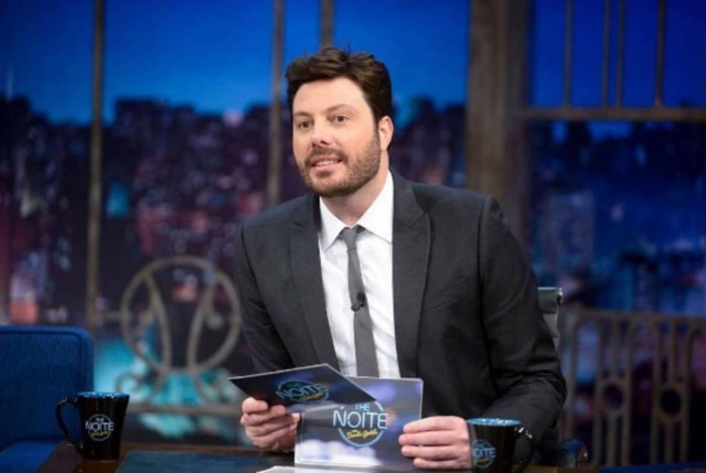 Lourival Ribeiro/SBT/ Divulgação Danilo Gentili no 'The Noite'.