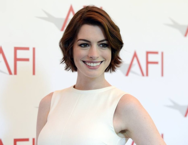 Kevork Djansezian/Reuters A atriz Anne Hathaway.