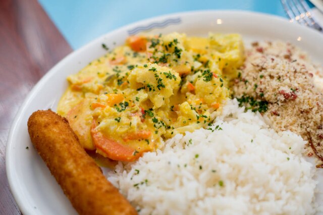 Tiago Queiroz/Estadão Para o almoço. Moqueca de frutos do mato, o prato vegetariano