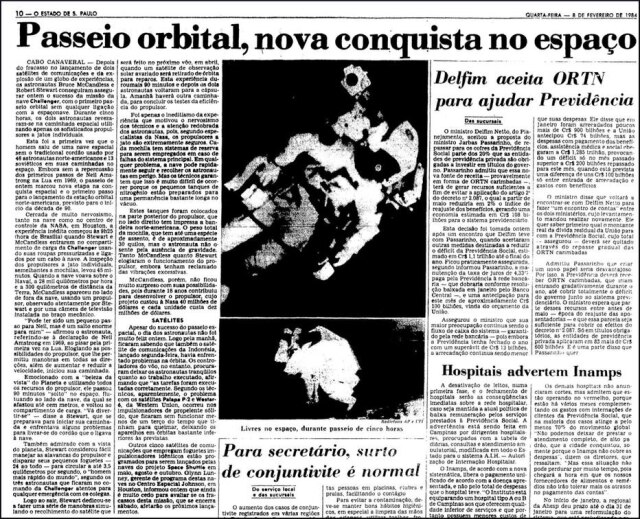 Acervo/Estadão O Estado de S.Paulo - 08/02/1984
