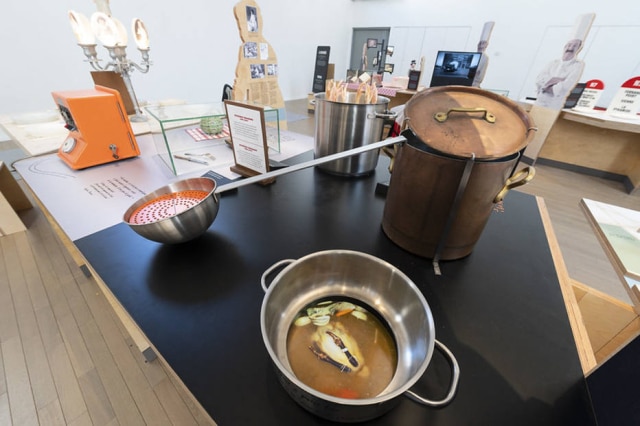 Thierry Fournier/Metropole Lyon Instalação da Cidade Internacional da Gastronomia, em Lyon.