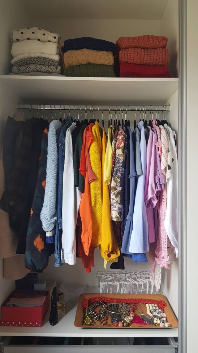 Mônica Vieira Comece pelas roupas quando for organizar a casa.
