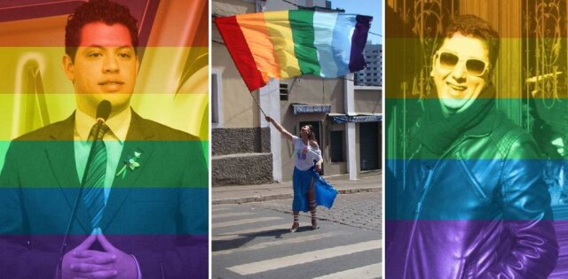 Reprodução/Facebook Everlei Martins, Brenda da Silva Santunioni e Têko