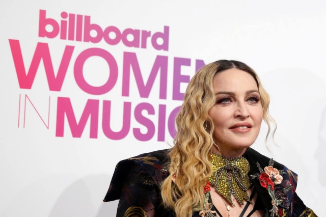 Shannon Stapleton/Reuters A cantora Madonna postou vídeo no Instagram em que mostra as filhas mais novas cantando um sucesso de MC Kevinho