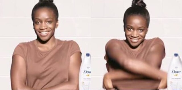 Facebook.com/Naythemua Peça publicitária da Dove foi criticada por internautas