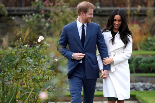 Toby Melville / Reuters O príncipe Harry e sua noiva, Meghan Markle
