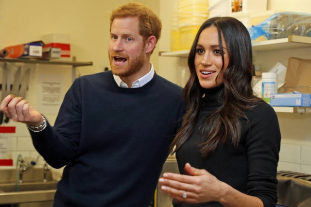 Owen Humphreys/Reuters A família real britânica anunciou que 1.200 habitantes do Reino Unido serão convidados para o casamento do príncipe Harry com Meghan Markle