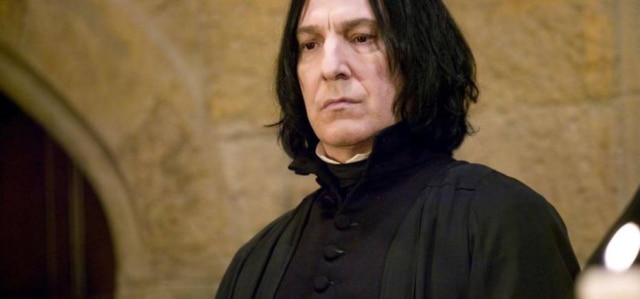 Warner Bros. Pictures/Divulgação Em cartas, o ator Alan Rickman revelou frustrações ao interpretar o personagem Snape na saga 'Harry Potter'