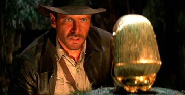 Reprodução/ Paramount Pictures O ator Harrison Ford em 'Indiana Jones'.