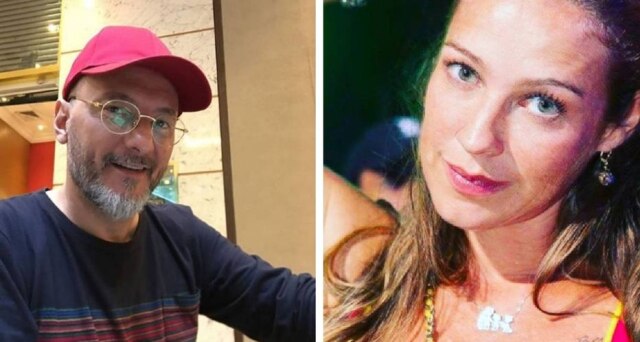 Instagram / @brittojr_oficial | Instagram / @luapio Britto Júnior e Luana Piovani.