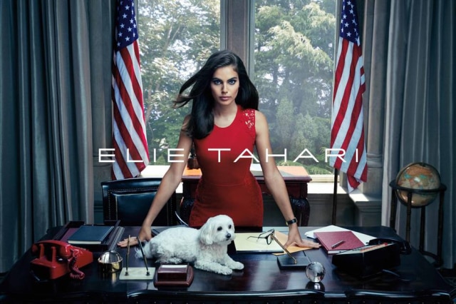 Divulgação Uma das imagens da campanha de Elie Tahari.