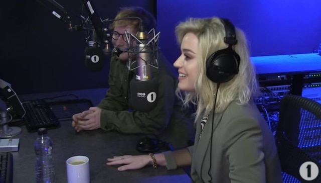 https://www.youtube.com/user/bbcradio1/videos Katy Perry e Ed Sheeran dão entrevista bem-humorada à rádio britânica.