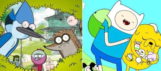 Cena dos desenhos animados da Cartoon Network Personagens de 'Apenas Um Show' e 'Hora de Aventura' vão estrelar história em quadrinhos juntos.