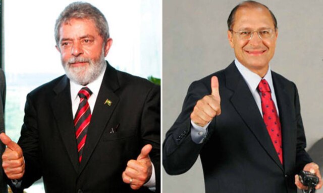 Célso Júnior e Antônio Milena/ Estadão Em 2006, Luiz Inácio Lula da Silva (PT) e Geraldo Alckmin (PSDB) protagonizaram um primeiro turno acirrado. A contagem final dos votos do 1º turno indicaram 48,61 % para o petista que concorria à reeleição, contra 41,64% para o candidato tucano. A decisão foi para o 2º turno em 29 de outubro de 2006.
