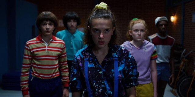 Netflix Elenco principal da série Stranger Things, cuja 3ª temporada estreou no dia 4 de julho