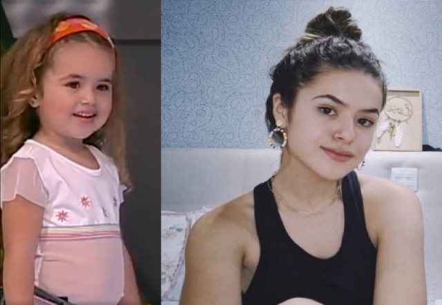 Instagram / @maisa A apresentadora Maisa Silva mostrou sua primeira aparição em um programa de TV, aos três anos, em 2005