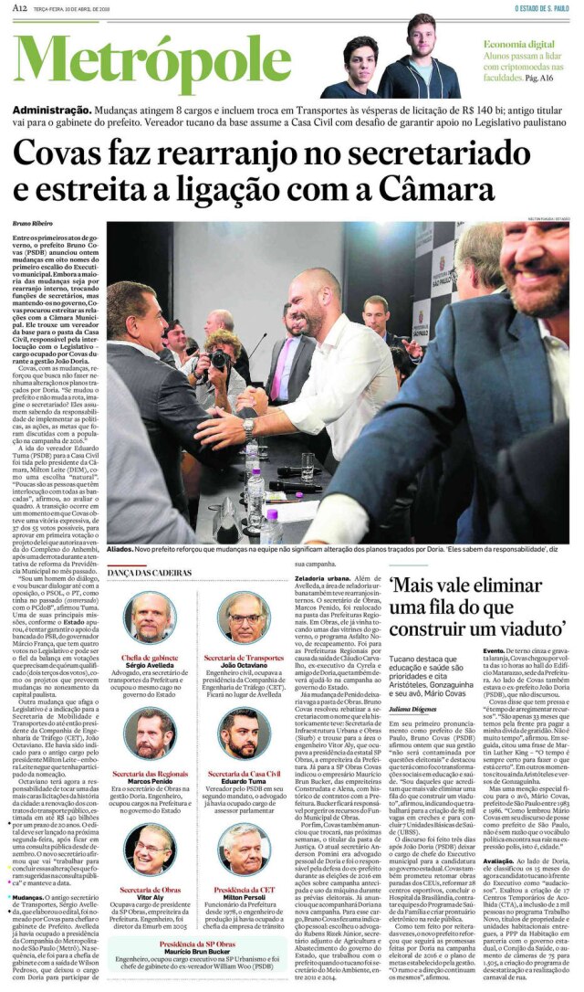 Acervo/Estadão >> Estadão - 10/04/2018