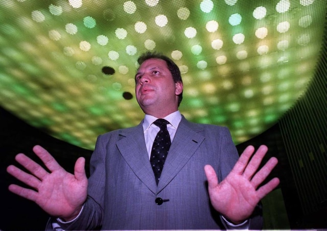 Dida Sampaio/ Estadão Ricardo Barros no plenário da Câmara em 2001.