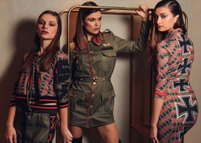 Instagram/@lancaperfume Peças trazem símbolos típicos do uniforme alemão da Segunda Guerra Mundial