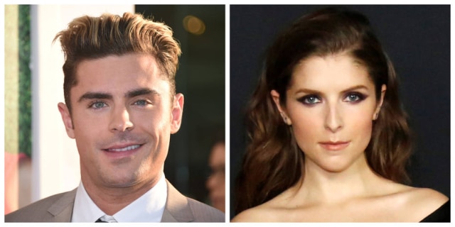 Phil McCarten e Mario Anzuoni/Reuters Os atores Zac Efron e Anna Kendrick.