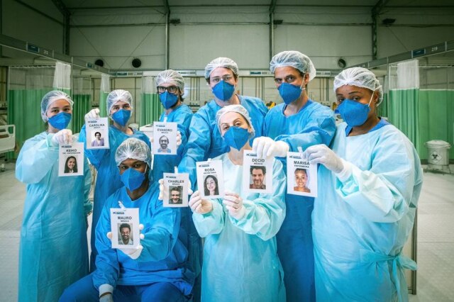 Globo / Paulo Belote Episódios especiais de 'Sob Pressão' buscam humanizar os profissionais da área de saúde, mostrando sua rotina de trabalho