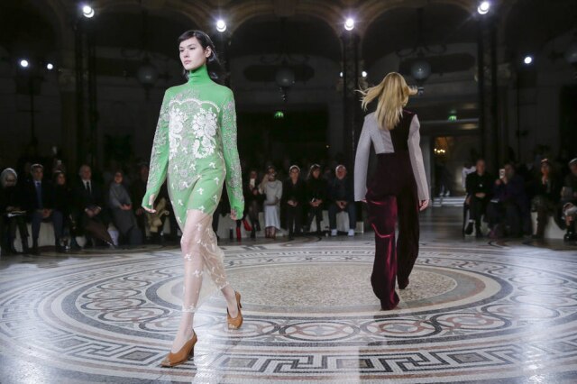 Valerio Mezzanotti/The New York Times Desfile de Stella McCartney em março de 2017.