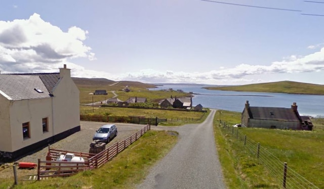 Google Maps Nas Ilhas Shetland, na Escócia, o Tinder serve mais como uma ferramenta de observação do que de paquera.