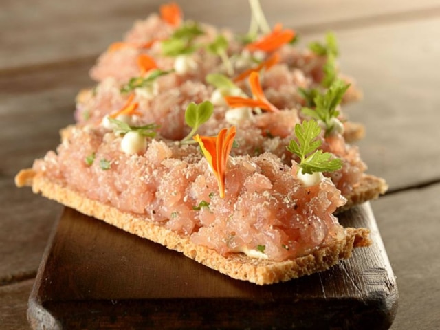 Mauro Holanda Tartar de porco com tutano, clássico do chef Jefferson Rueda