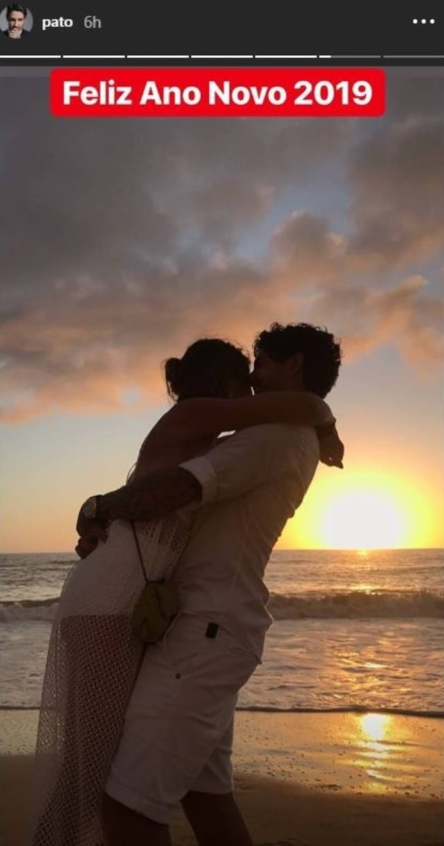 Instagram/@pato O jogador Alexandre Pato.