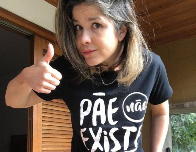 Reprodução Instagram / @sfelippo Samara Felippo, 42, aproveita o Dia dos Pais para mandar o recado sobre maternidade solo
