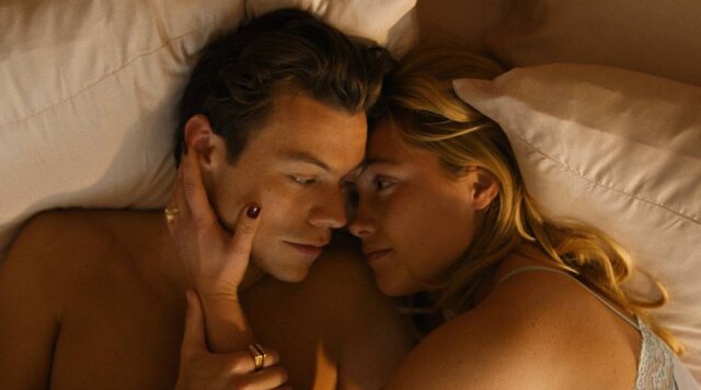 Warner Bros. Pictures Harry Styles e Florence Pugh interpretam Jack e Alice no filme 'Não Se Preocupe, Querida', previsto para estrear em 23 de setembro de 2022 e é dirigido por Olivia Wilde.