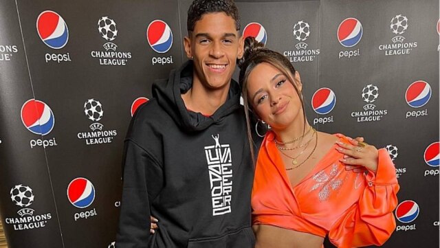 Instagram/@luvadepedreiro Iran Ferreira, o Luva de Pedreiro, encontrou com Camila Cabello em Paris.