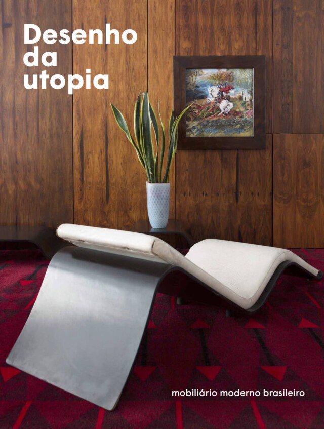 Divulgação A capa do livro Desenho da Utopia