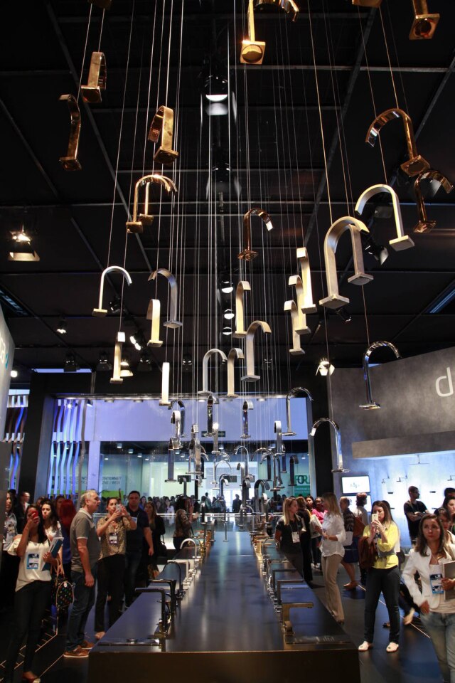 Expo Revestir/Divulgação O estande da fabricante de louças e metais sanitários Deca na Revestir 2016