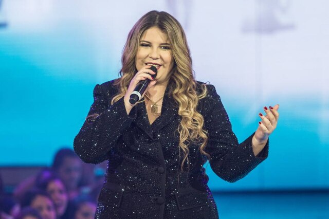 Globo/Artur Meninea Marília Mendonça se apresentou no Rio no último domingo, 6.