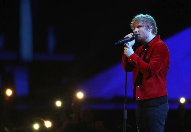 Hannah McKay/REUTERS Ed Sheeran.