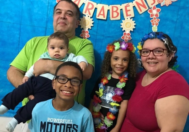 Arquivo pessoal Arthur Ankerkrone e Sandra Miranda, pais de MarcosMaria e Luiz.