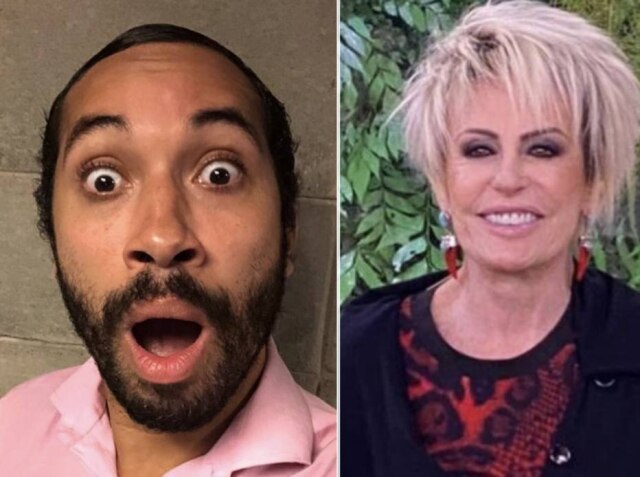 Instagram/@bbb/@anamaria16 Gil do Vigor, último eliminado do 'BBB 21', esteve com Ana Maria Braga no 'Mais Você'