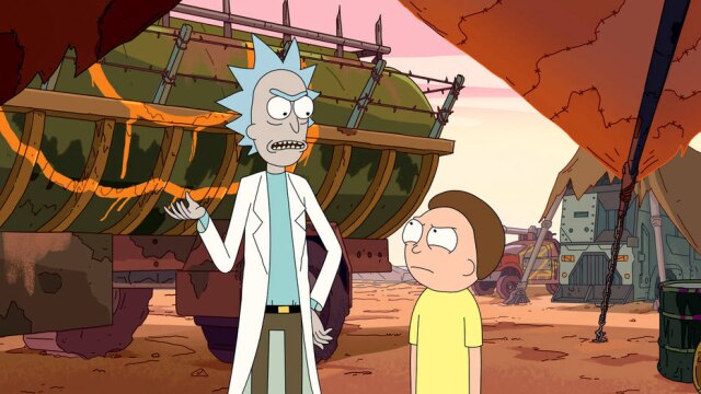 Adult Swim/Divulgação Personagens Rick and Morty