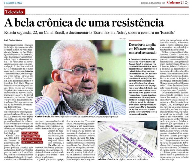 Acervo/Estadão > Estadão - 21/8/2016