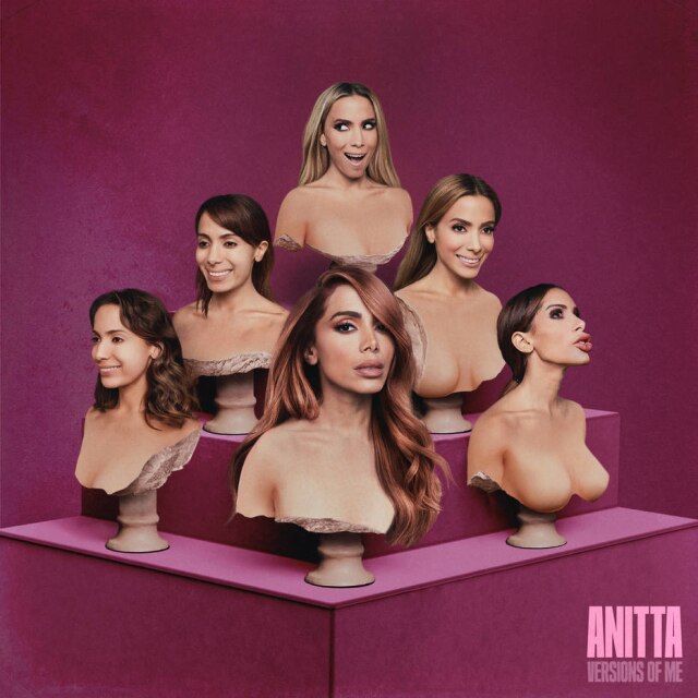 Jacob Webster Capa de 'Versions Of Me', novo álbum de Anitta que será lançado em abril.