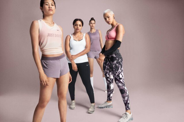 Nike Campanha da coleção Chrome Blush