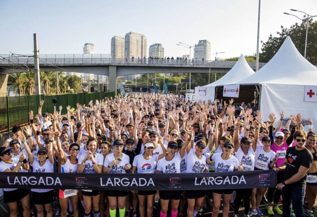 Sephora/ Divulgação Largada da corrida Sephora Beauty Run em 2016