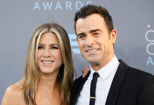 Danny Moloshok / Reuters Jennifer Aniston e Justin Theroux